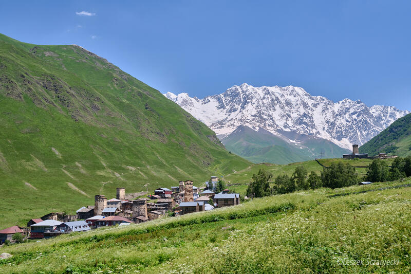 Ushguli in Georgia