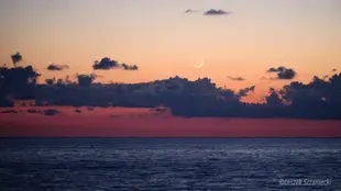New Moon at the Black Sea